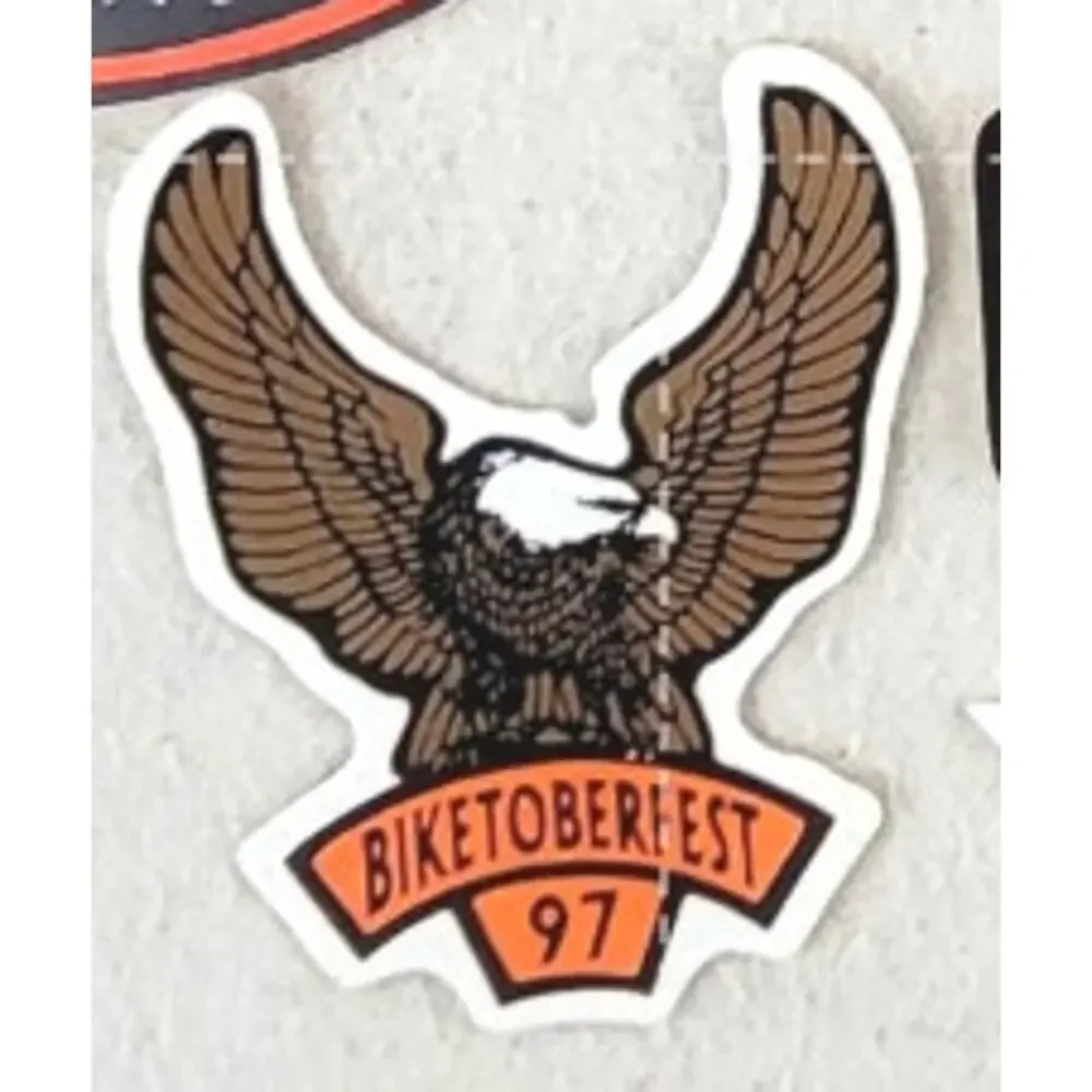 Vintage Daytona Bike Week Biketoberfest Sticker Lot 1996-2003 15+